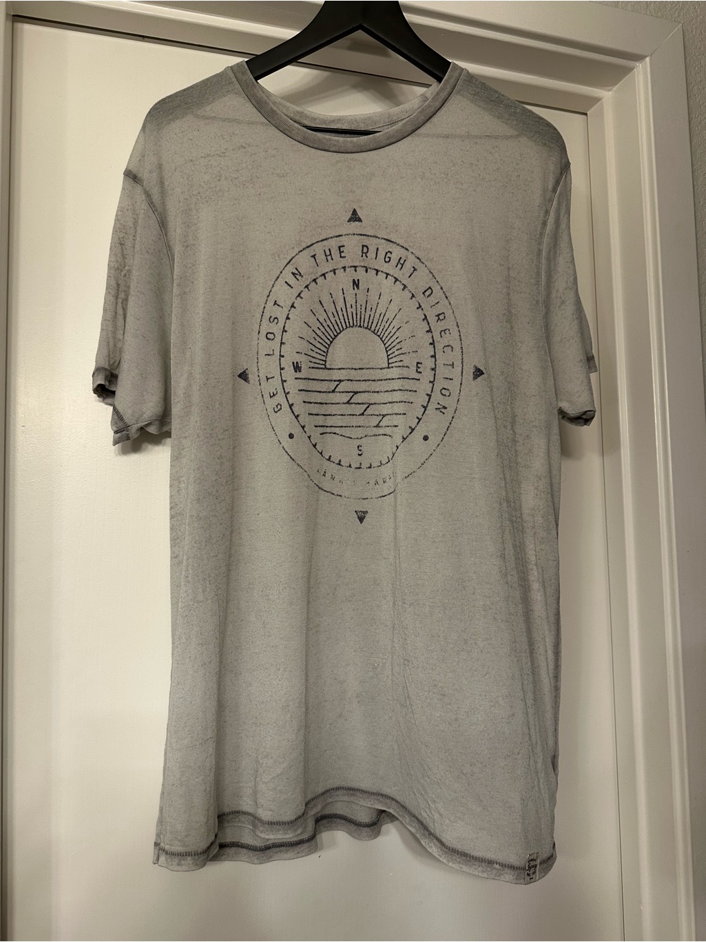 Legacy Men’s Light Gray Graphic Crewneck Tee